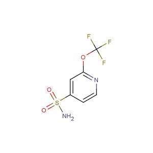 2-(trifluoromethoxy)pyridine-4-sulfonamide