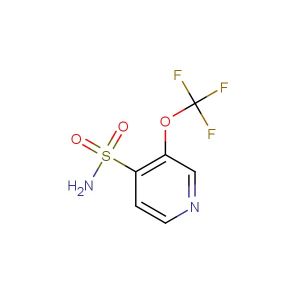 3-(trifluoromethoxy)pyridine-4-sulfonamide