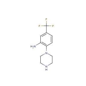 2-(piperazin-1-yl)-5-(trifluoromethyl)aniline