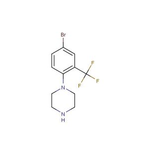 1-(4-bromo-2-(trifluoromethyl)phenyl)piperazine
