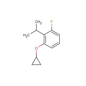 1-cyclopropoxy-3-fluoro-2-isopropylbenzene