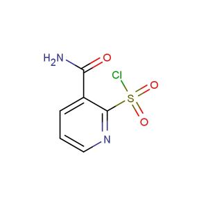 3-carbamoylpyridine-2-sulfonyl chloride