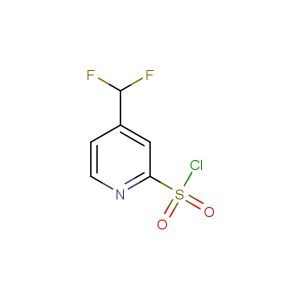 4-(difluoromethyl)pyridine-2-sulfonyl chloride