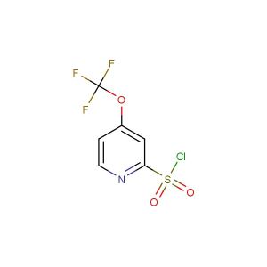 4-(trifluoromethoxy)pyridine-2-sulfonyl chloride