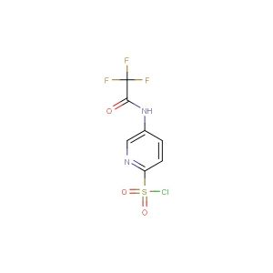 5-(2,2,2-trifluoroacetamido)pyridine-2-sulfonyl chloride