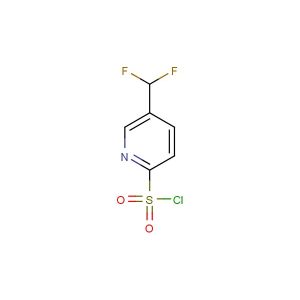 5-(difluoromethyl)pyridine-2-sulfonyl chloride