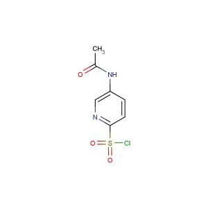 5-acetamidopyridine-2-sulfonyl chloride