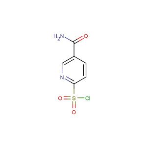 5-carbamoylpyridine-2-sulfonyl chloride