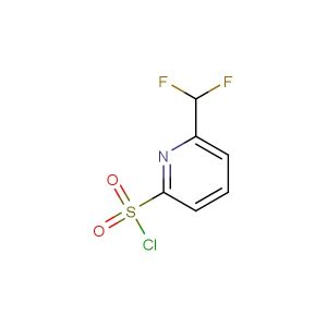 6-(difluoromethyl)pyridine-2-sulfonyl chloride