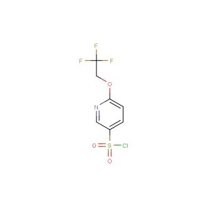 6-(2,2,2-trifluoroethoxy)pyridine-3-sulfonyl chloride