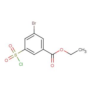 ethyl 3-bromo-5-(chlorosulfonyl)benzoate