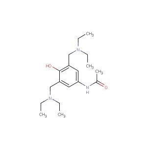 N-(3,5-bis((diethylamino)methyl)-4-hydroxyphenyl)acetamide
