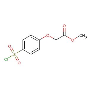 methyl 2-(4-(chlorosulfonyl)phenoxy)acetate