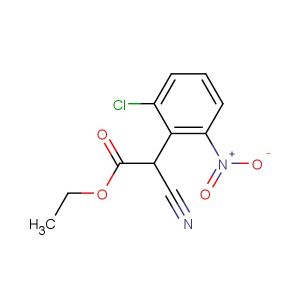 ethyl 2-(6-chloro-2-nitrophenyl)-2-cyanoacetate