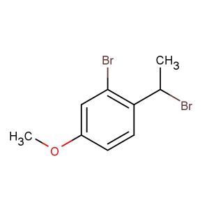 2-bromo-1-(1-bromoethyl)-4-methoxybenzene