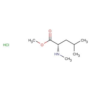 methyl(2S)-4-methyl-2-(methylamino)pentanoate hydrochloride