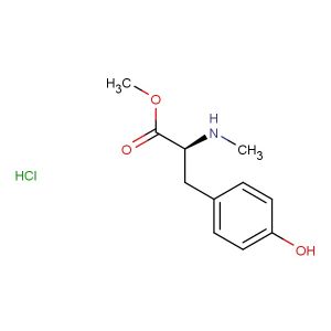 methyl (2S)-3-(4-hydroxyphenyl)-2-(methylamino)propanoate hydrochloride