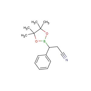3-phenyl-3-(4,4,5,5-tetramethyl-1,3,2-dioxaborolan-2-yl)propanenitrile