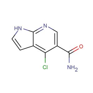 4-chloro-1H-pyrrolo[2,3-b]pyridine-5-carboxamide