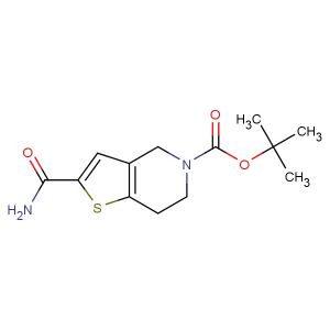 tert-butyl 2-carbamoyl-6,7-dihydrothieno[3,2-c]pyridine-5(4H)-carboxylate