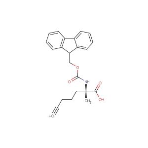 (S)-2-((((9H-fluoren-9-yl)methoxy)carbonyl)amino)-2-methylhept-6-ynoic acid