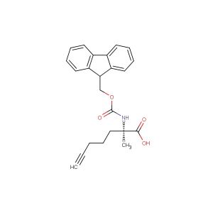 (R)-2-((((9H-fluoren-9-yl)methoxy)carbonyl)amino)-2-methylhept-6-ynoic acid