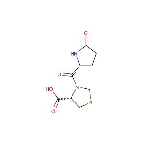 (S)-3-((R)-5-oxopyrrolidine-2-carbonyl)thiazolidine-4-carboxylic acid