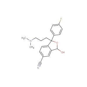 1-(3-(dimethylamino)propyl)-1-(4-fluorophenyl)-3-hydroxy-1,3-dihydroisobenzofuran-5-carbonitrile