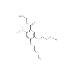 ethyl 4,5-bis(2-methoxyethoxy)-2-nitrobenzoate