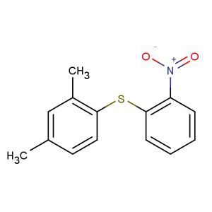 (2,4-dimethylphenyl)(2-nitrophenyl)sulfane