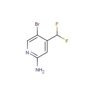 5-bromo-4-(difluoromethyl)pyridin-2-amine