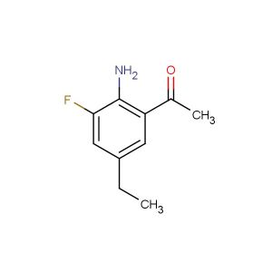 1-(2-amino-5-ethyl-3-fluorophenyl)ethanone