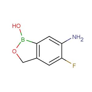 6-amino-5-fluorobenzo[c][1,2]oxaborol-1(3H)-ol