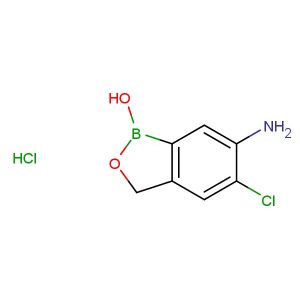 6-amino-5-chlorobenzo[c][1,2]oxaborol-1(3H)-ol hydrochloride