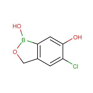 5-chlorobenzo[c][1,2]oxaborole-1,6(3H)-diol