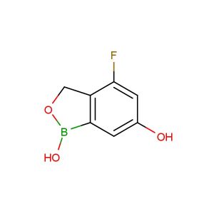4-fluorobenzo[c][1,2]oxaborole-1,6(3H)-diol