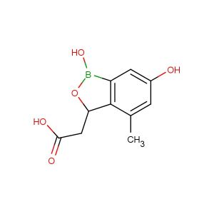 2-(1,6-dihydroxy-4-methyl-1,3-dihydrobenzo[c][1,2]oxaborol-3-yl)acetic acid