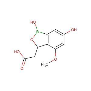 2-(1,6-dihydroxy-4-methoxy-1,3-dihydrobenzo[c][1,2]oxaborol-3-yl)acetic acid