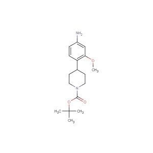 tert-butyl 4-(4-amino-2-methoxyphenyl)piperidine-1-carboxylate