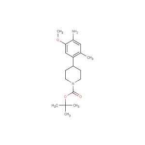 tert-butyl 4-(4-amino-5-methoxy-2-methylphenyl)piperidine-1-carboxylate
