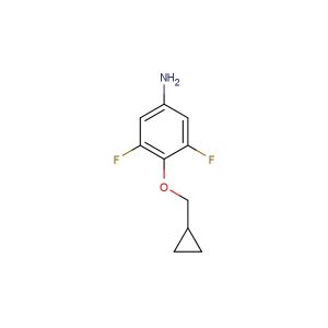 4-(cyclopropylmethoxy)-3,5-difluoroaniline