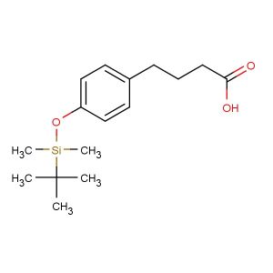 4-(4-((tert-butyldimethylsilyl)oxy)phenyl)butanoic acid