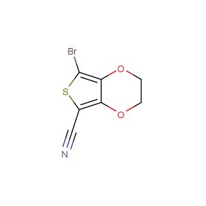 7-bromo-2,3-dihydrothieno[3,4-b][1,4]dioxine-5-carbonitrile