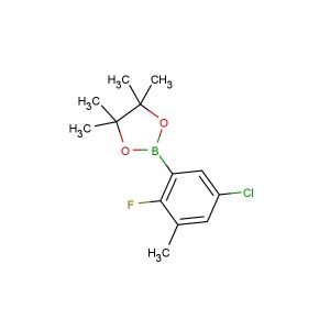 2-(5-chloro-2-fluoro-3-methylphenyl)-4,4,5,5-tetramethyl-1,3,2-dioxaborolane