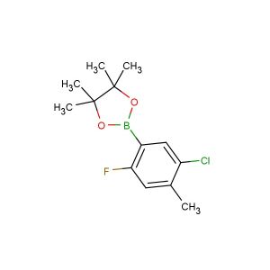 2-(5-chloro-2-fluoro-4-methylphenyl)-4,4,5,5-tetramethyl-1,3,2-dioxaborolane