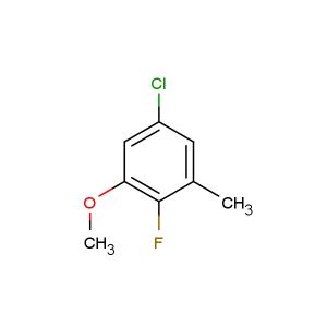 5-chloro-2-fluoro-1-methoxy-3-methylbenzene