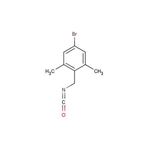 5-bromo-2-(isocyanatomethyl)-1,3-dimethylbenzene