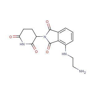 Pomalidomide-C2-NH2  (Synonyms: Cereblon Ligand-Linker Conjugates 15)