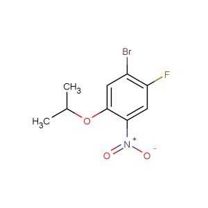 1-bromo-2-fluoro-5-isopropoxy-4-nitrobenzene