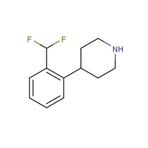 4-(2-(difluoromethyl)phenyl)piperidine
